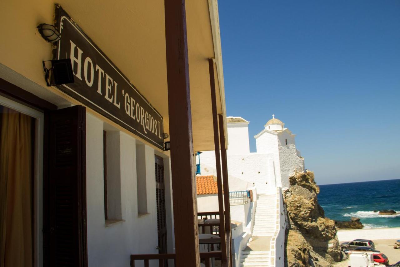 Georgios L Hotel Skopelos Town Bagian luar foto